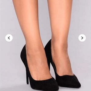 Fashion Nova Classic Black Heels